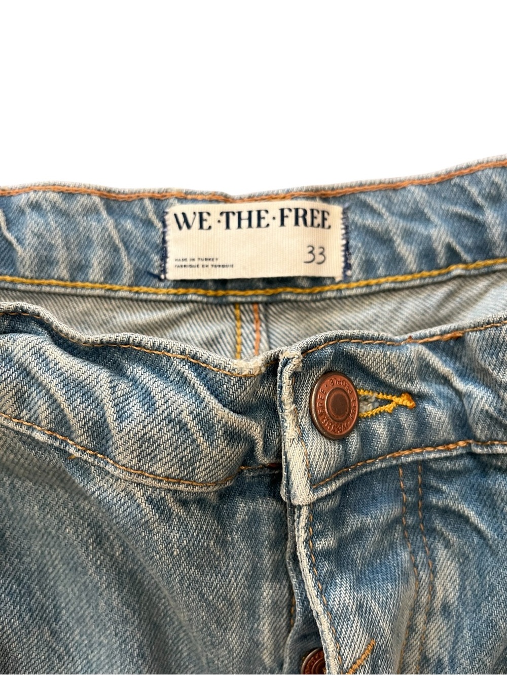 We The Free Good Luck Barrel Jeans - 33" - Picture 5 of 6